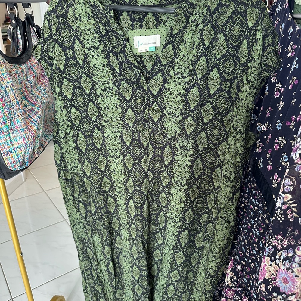 Anthropologie tunic dress